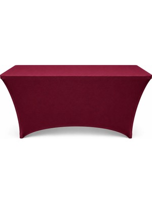 Cosy Tr Streç Dikdörtgen Banket Masa Örtüsü - 4 Tarafı Kapalı 220 gr