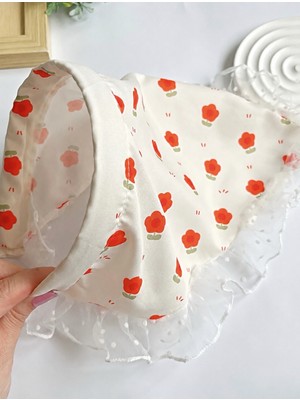 Ugly Duck Desenli Taçlı Bandana - Çiçek