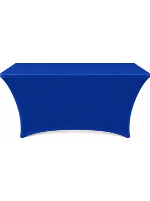 Cosy Tr Streç Dikdörtgen Banket Masa Örtüsü - 4 Tarafı Kapalı Ocean 320 gr