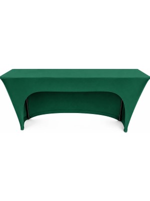 Cosy Tr Streç Dikdörtgen Banket Masa Örtüsü - 3 Tarafı Kapalı Poly Jersey 130 gr