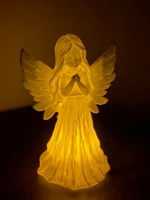 Yerli Melek Figürlü Tealight Lamba