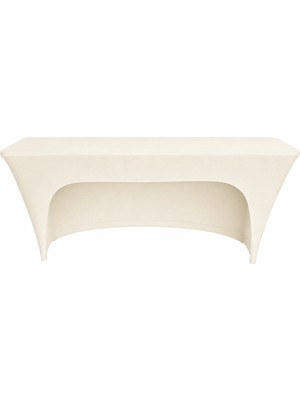 Cosy Tr Streç Dikdörtgen Banket Masa Örtüsü - 3 Tarafı Kapalı Ocean 320 gr