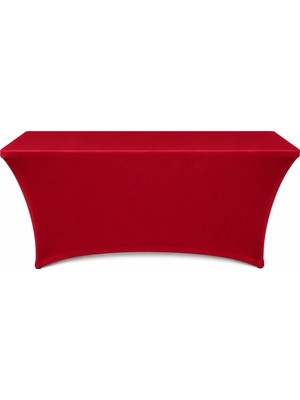 Cosy Tr Streç Dikdörtgen Banket Masa Örtüsü - 4 Tarafı Kapalı Ocean 320 gr