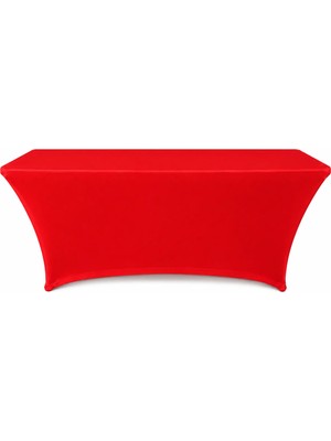 Cosy Tr Streç Dikdörtgen Banket Masa Örtüsü - 4 Tarafı Kapalı Ocean 320 gr