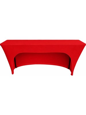 Cosy Tr Streç Dikdörtgen Banket Masa Örtüsü - 3 Tarafı Kapalı Poly Jersey 130 gr