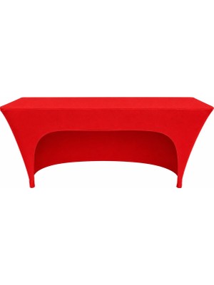 Cosy Tr Streç Dikdörtgen Banket Masa Örtüsü - 3 Tarafı Kapalı Ocean 320 gr