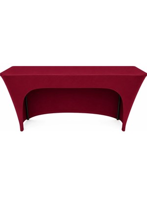 Cosy Tr Streç Dikdörtgen Banket Masa Örtüsü - 3 Tarafı Kapalı Poly Jersey 130 gr