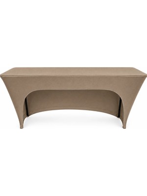 Cosy Tr Kampanyalı Streç Dikdörtgen Banket Masa Örtüsü - 3 Tarafı Kapalı 220 gr