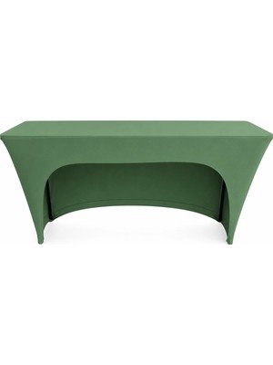 Cosy Tr Kampanyalı Streç Dikdörtgen Banket Masa Örtüsü - 3 Tarafı Kapalı 220 gr