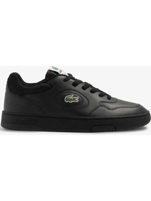 Lacoste Lineset  223 01 Leather Mens Sneaker Hakiki Deri Erkek Günlük Spor Ayakkabı Siyah