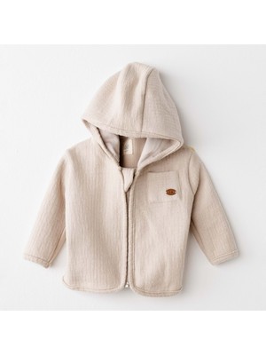 Andywawa Erkek Bebek Ceket - Andywawa - Bej - 1-3 Ay  - AC26205-BEJ-1-3 Ay