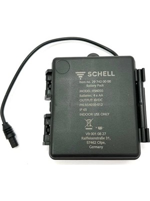 Schell Üniversal Pil Yuvası 6V - Modus E (29 742 00 99)