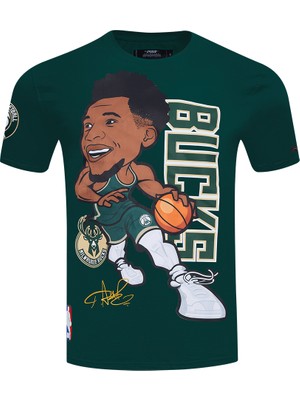 Pro Standart Mılwaukee Bucks Ga Erkek T-Shırt BMB158344-FOR