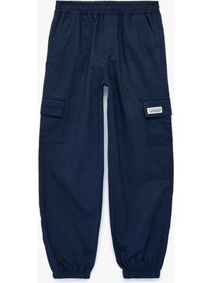 Koton Cep Detaylı Rahat Kesim Pamuklu Gabardin Jogger Pantolon