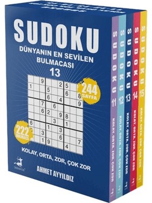 Olimpos Yayınları Sudoku Dünyanın En Sevilen Bulmacası 5 Kitap Set