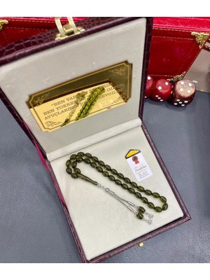 Tesbih Hanesi Ateş Kehribar Tesbih Harfli Kişiye Özel Seri Sıkma Kehribar Tesbih Usta Işi Tesbih Gümüş Kaplama Püskül Babaya Hediye Sevgiliye Hediye Ogretmene Hediye