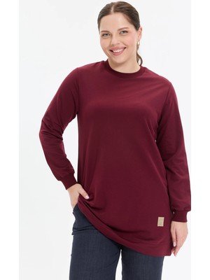 Kado Moda Basic Rahat Kalıp Kadın Tunik