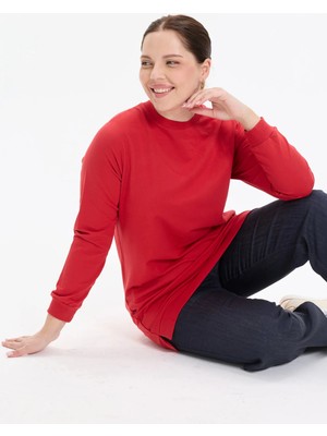 Kado Moda Basic Rahat Kalıp Kadın Tunik