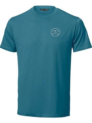 Mizuno Crossed Clubs Cotton Erkek Tişört Mavi