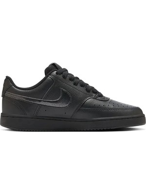 Nike CD5434 Wmns Court Vision Low Siyah