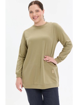 Kado Moda Basic Rahat Kalıp Kadın Tunik