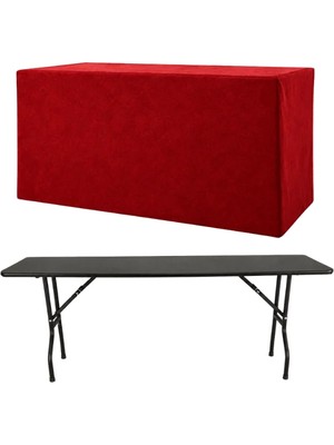 Cosy Tr Monaco Box Dikdörtgen Banket Masa Örtüsü - Double Suedıne 4 Tarafı Kapalı