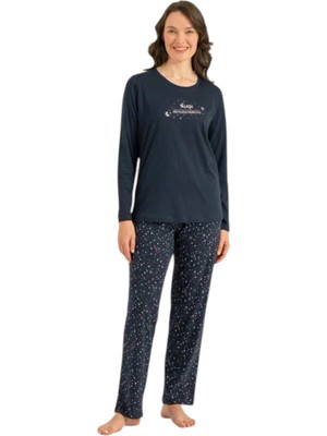 Arnetta AR3774S Kadın Uzun Kollu Pijama Takım