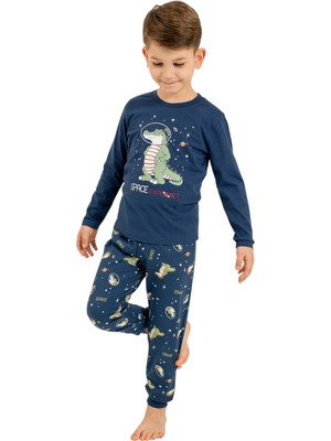 Rolypoly RP3862C Erkek Çocuk Uzun Kol Pijama Takım