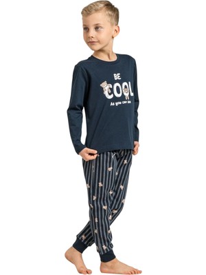 Rolypoly RP3870C Erkek Çocuk Uzun Kol Pijama Takım