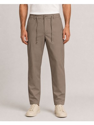 Danger Erkek Beli Lastikli Comfort Fit Pantolon Vizon 0170DDNGR
