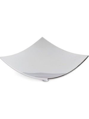 Die Grup System Tezgah Üstü Katı Sabunluk Krom Renk 27X115X115 mm