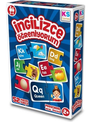 Die Grup Ingilizce Öğreniyorum 52 Parça Puzzle
