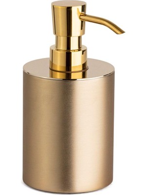 Die Grup System Tezgah Üstü Sıvı Sabunluk 250 ml Gold Branch-Gold Renk 160X80X103 mm Gold Tek Ebat BA2003 006 Gb-Gl