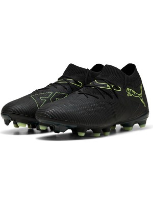 Die Grup Puma Unisex Gelecek 8 Maç Fg/agsoccer Ayakkabısı, Puma Siyah Fizzy Açık Yeşil Arazi, 44.5 Eu