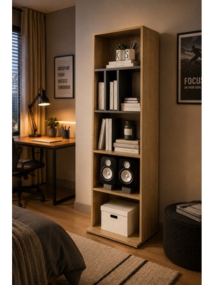 Enluso New Smart Dikey Kitaplık (Rota)  - 50 - 175
