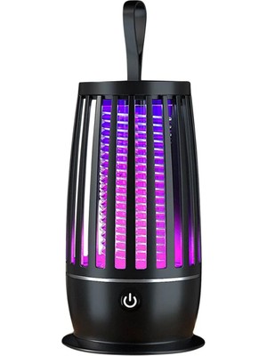 Mossem Elektrikli Böcek Öldürücü Uv Mor Işık Sessiz Çalışma Gece Lambalı Güvenli Kullanım