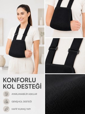 Mossem Pratik Kol Askısı Ayarlanabilir Kol Destekleyici Omuz ve Kol Askısı