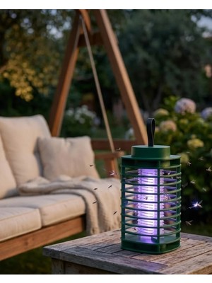 Mossem Elektrikli Sinek Öldürücü Lamba Uv LED Teknolojili Sessiz ve Etkili
