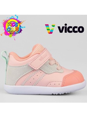 Vicco Ayden Ilk Adım Bebek Ortopedik Çocuk Spor Ayakkabı Pudra