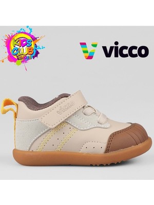 Vicco Ayden Ilk Adım Bebek Ortopedik Çocuk Spor Ayakkabı Bej