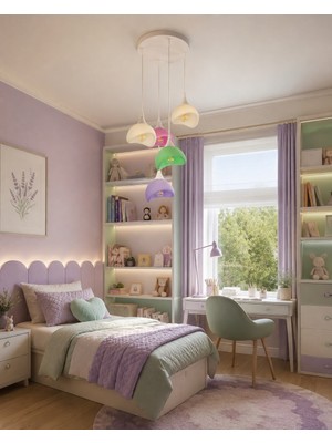 Tepe Avize Mini Stone Avize 5'li Çocuk Odası