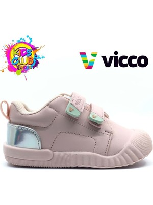 Vicco Forum Ilk Adım Bebek Ortopedik Çocuk Spor Ayakkabı Pudra