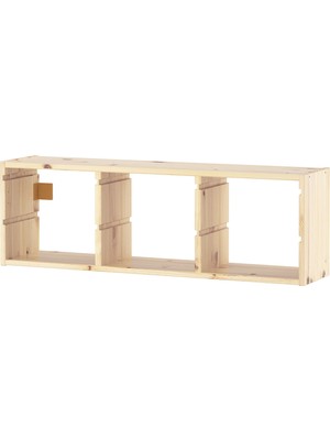 IKEA Modern Beyaz Oyuncak Dolabı 93X30X200 cm - Çocuk Odası Iskandinav Tarzı Sağlam Ahşap Depolama Ünitesi - Modüler Yapı