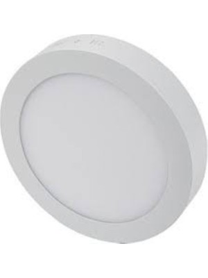 Ack 24W Yuvarlak LED Panel Spot Sıva Üstü Beyaz 6500K AP11-02430