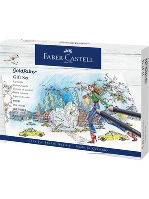 Faber-Castell Goldfaber 23'lü Hediye Seti Renkli Boyalar ile Yaratıcılığı Destekleyen Tasarım