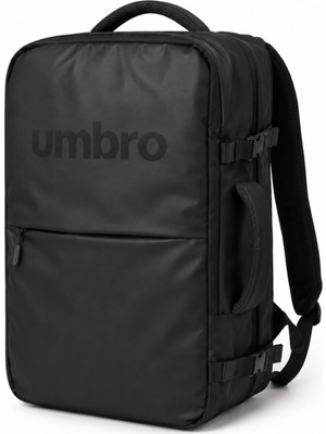Umbro Leo Kabin Boy Seyahat Sırt Çantası, Büyük Boy Siyah Spor Sırt Çantası - TT0036