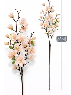 Alshop Yapay Erik Çiçeği Dalı Gerçek Görünümlü Sakura 95 cm