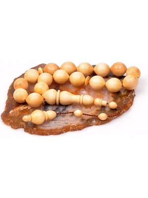 Portakal Ağacı Bilek Boy Tesbih (14*16 Mm)