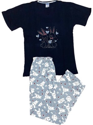 Good Night Lacivert Kadın Pijama Takımı