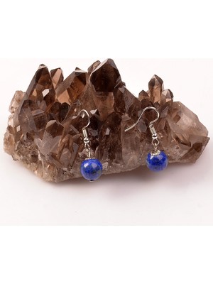 Taş Sandığı Lapis Lazuli Taşı Küpe
